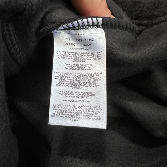 Columbia Sportswear Quarter Snap Black Fleece Size XXL Mens - Picture 4 of 4